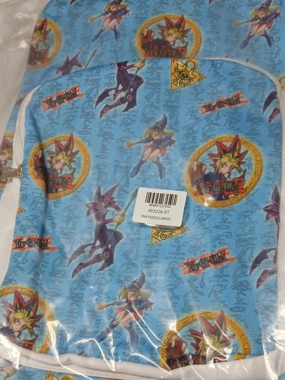Yu-Gi-Oh! AOP Canvas Backpack & Fleece Throw Blanket Bundle Official NWT Anime